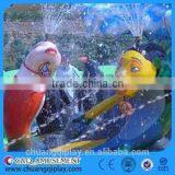 Amusement Park Equipment, Popular Spin Rides, Rotate Amusement Rides, Fight Shark Island, Water Shooting/ Laser Shooting thumbnail-4