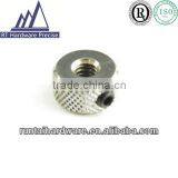 Stainless Steel Knurled Ring Nut