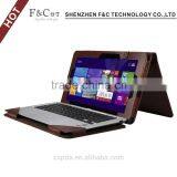 Factory Price 11.6 Inch Removable Leather Tablet Keyboard Cover Case for Asus Transformer Book T200 thumbnail-5