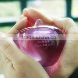 Crystal apple, decorative apples, glass crystal apple purple