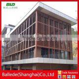 high quality fixed aluminum fencing louver from shanghai