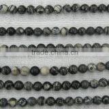Network Stone Round Beads, Semi Precious Stone, Wholesale Beads thumbnail-1