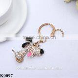 Cute Dog Keychain Keyring Wholesale More Animal Shaped Choose Key Chain Wholesale K0097 Quality Choice thumbnail-2
