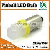 #44 #47 BA9S 6.3V AC DC Pinball Led Bulb
