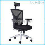 892A High Back Ergonomic Executive Chair With Headrest in Mesh Quality Choice thumbnail-2