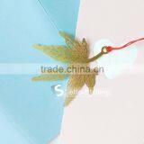 Personalized Metal Leaf Bookmark Etching Fabrication