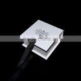 Luxury Custom High Gloss White Paper Cardboard Box Packaging for Candle thumbnail-2