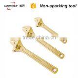Non Sparking Hand Tools Aluminum Bronze Adjustable Wrench
