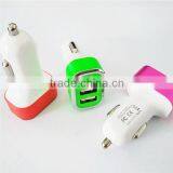 5.1a Portable Usb Car Charger 3 Usb Ports Car Charger Adapter for Smartphone thumbnail-1