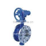 Cast Steel Flange Butterfly Valve