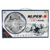 Funny 6 Axis Gyro Black White Plastic rc Racing Drone Middle Size Radio Contro Quadcopter 3D Fly Aircraft Con Camera for Sales thumbnail-5