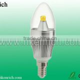 CE RoHs 5w E14 Super Bright SCOB incandescent bulb