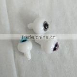 clear solid glass eye for dolls toys