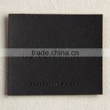 Factory With EU BSCI Passed Inspection Report Custom Black Leather Patch of Overall Jeans thumbnail-2