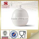 Hotel Dining Table Sets , Porcelain Small Serving Sugar Pot for Coffee thumbnail-4