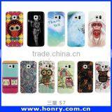 DIY 3D Pattern Case Cover PV Oil Painted Gloss Case for Samsung S7 Case Cover thumbnail-5