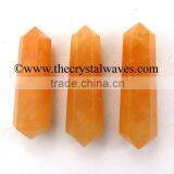 Red Aventurine Wholesale Double Terminated Pencil Point Khambhat Gujarat India