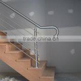 Horizontal Bar Balustrade Fully Welded on Staircase thumbnail-1