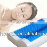 Summer cool gel memory foam pillow