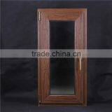 High Quality Low E Glass 3 Panel UPVC Widnow China Manufactures White or Wood Effect Film Upvc Profiles Windows and Doors thumbnail-1