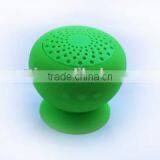 2014 Creative Wireless Portbale Mini Mushroom Suction Car Bluetooth Speaker Woofer, Bluetooth Shower Speaker