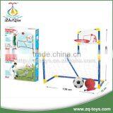 2 in 1 Indoor Football Game Basketball Backboard Ball Game for Kids thumbnail-1