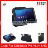 High Quality PU, Stand Leather Case for For Nextbook Premium 8HD ,For Nextbook Premium 8HD Leather Case,Black thumbnail-1