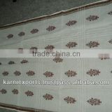 100% Cotton oragandy Curatins handblock printed curtains for doors / New famous design curtain & covers