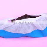 Blue Disposalbe Automatic PE Shoe Cover thumbnail-4