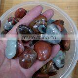 Lovely Small Quartz Polished Ocean Jasper Crystal Hearts Pendants thumbnail-4