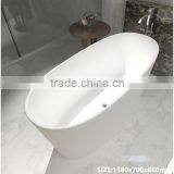 New Design!!!for Home or Hotel Ceramic and Artificial Stone Outdoor Bathtub Wholesale,resin Stone Bathroom Bathtub thumbnail-2