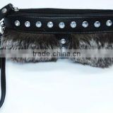 Popular fur handbag for women,Ladies small handbag,Fashion accessories
