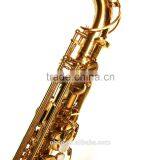 High Class Hot Sale Eb Gold Lacquer Alto Saxophone thumbnail-6