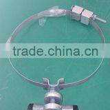 ADSS Cable Suspension Clamp With Stainless Steel Tape Pole 100m Span