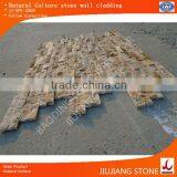 Natural Culture Stone Wall Cladding,travertine Cut-to-size Glued Together for Exterior Wall Decoration thumbnail-1