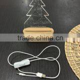 Acrylic LED Table Lamp 3D Christmas Tree Desk Lamp thumbnail-3