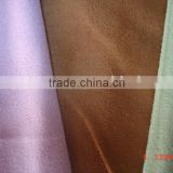 Warp-knitted suede fabric for coating usage in shoes leather PU/PVC