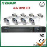 4ch DVR Kit+4pcs ir 1.0MP 720P AHD CCTV System Cheap Home Security Systems