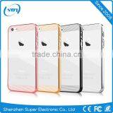 Anti-scratch and Shock Resistance PC Transparent Phone Cover Case For IPhone 5 SE 6 6S Plus thumbnail-1