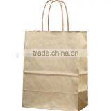 Gold Birthday Party Gift Bags Kraft Paper Loot Gift Bag With Handles