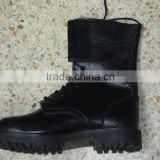 leather army boot