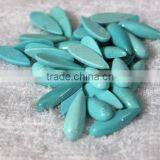 Hot Sale Blue Turquoise, Gemstone Pear Cabochons for Jewelry Setting thumbnail-4