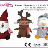 2016 New Design Highquality Customize Cute Fashion Promotional Gifts and Holiday Gifts Wholesale Cheap Plush Toy Red Deer thumbnail-1