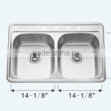 Stainless Steel Sink Y-T501 Topmounted thumbnail-1