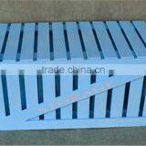 Customized Wooden Fruit Crate Boxes,blue Painting Crate,painted Light Blue Crate Box thumbnail-5