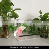 Wholesale Large Window Bird Feeder - Clear Acrylic House for Small or Large Wild Bird /Promo plastic bird feeder 002