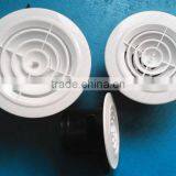 ABS Round Ceiling Adjustable Diffuser With Connector thumbnail-1