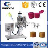 Fully Pneumatic Autoamtic Grade Plastic Caps Capping and Screwing Machine thumbnail-5