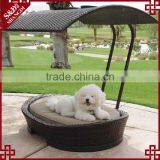 Latest Design Patio Pet Furniture All Weather Wicker Luxury Dog Bed thumbnail-1