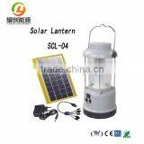 Portable Solar Led Light Rechargeable Portable Outdoor Camping Lantern thumbnail-1